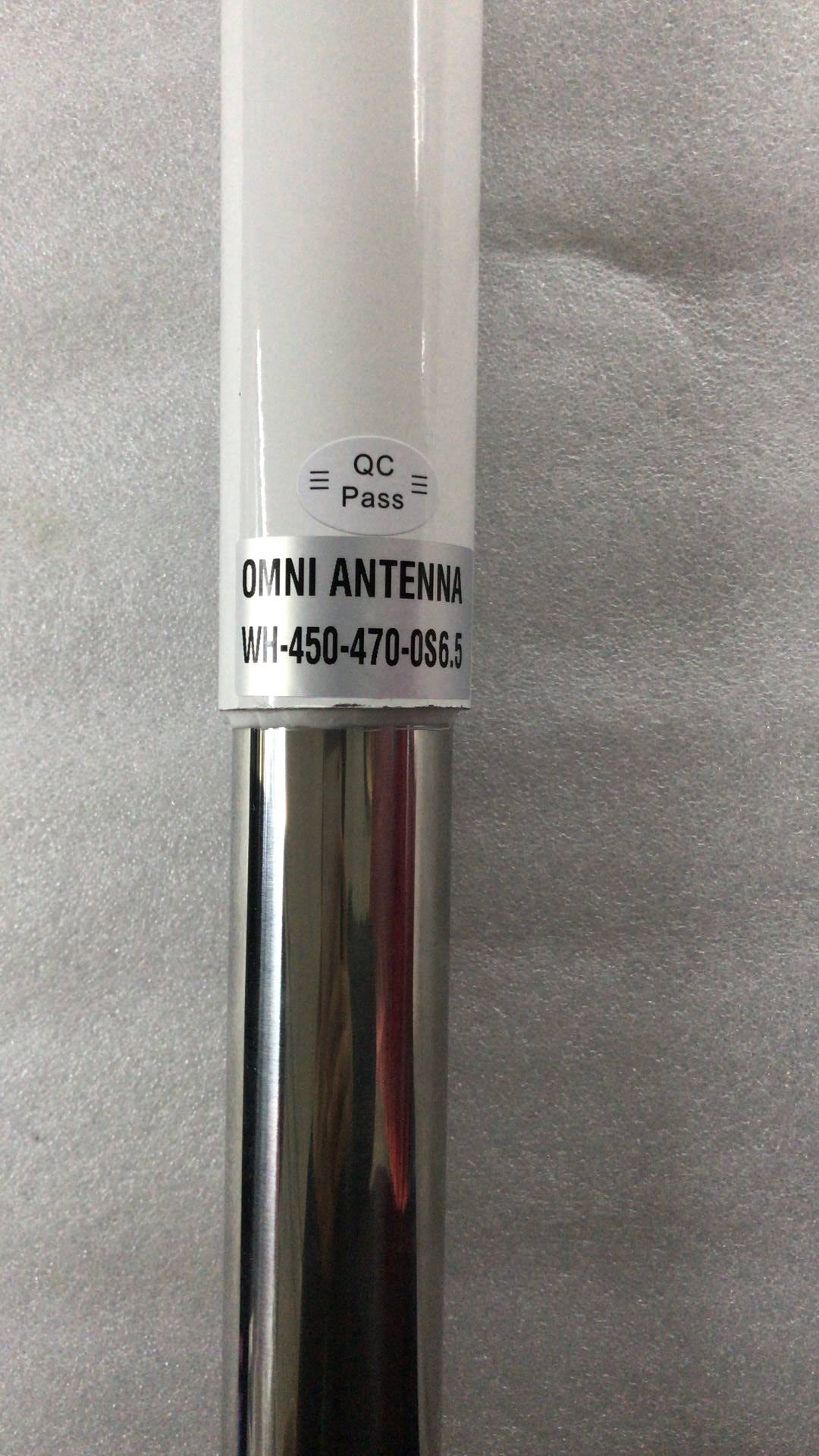  2017 / 12 / 31 1000 sztuk .Antena z włókna szklanego UHF WH-450-470-0S6.5 na produkcji