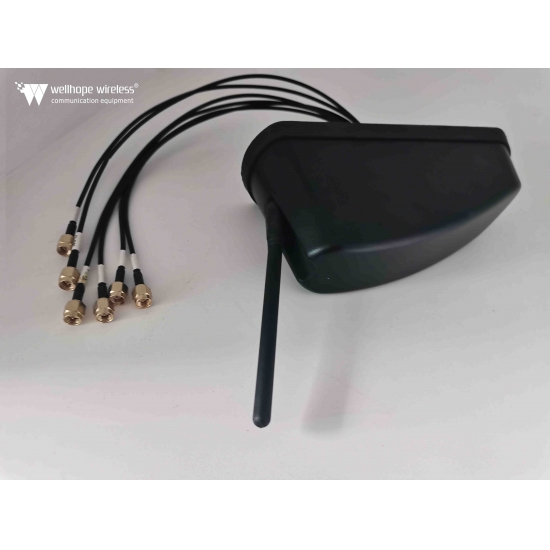 Kabel MIMO 6 6 złącze 5G DVBT WiFi GNSS antena zewnętrzna do montażu na śrubę;
 